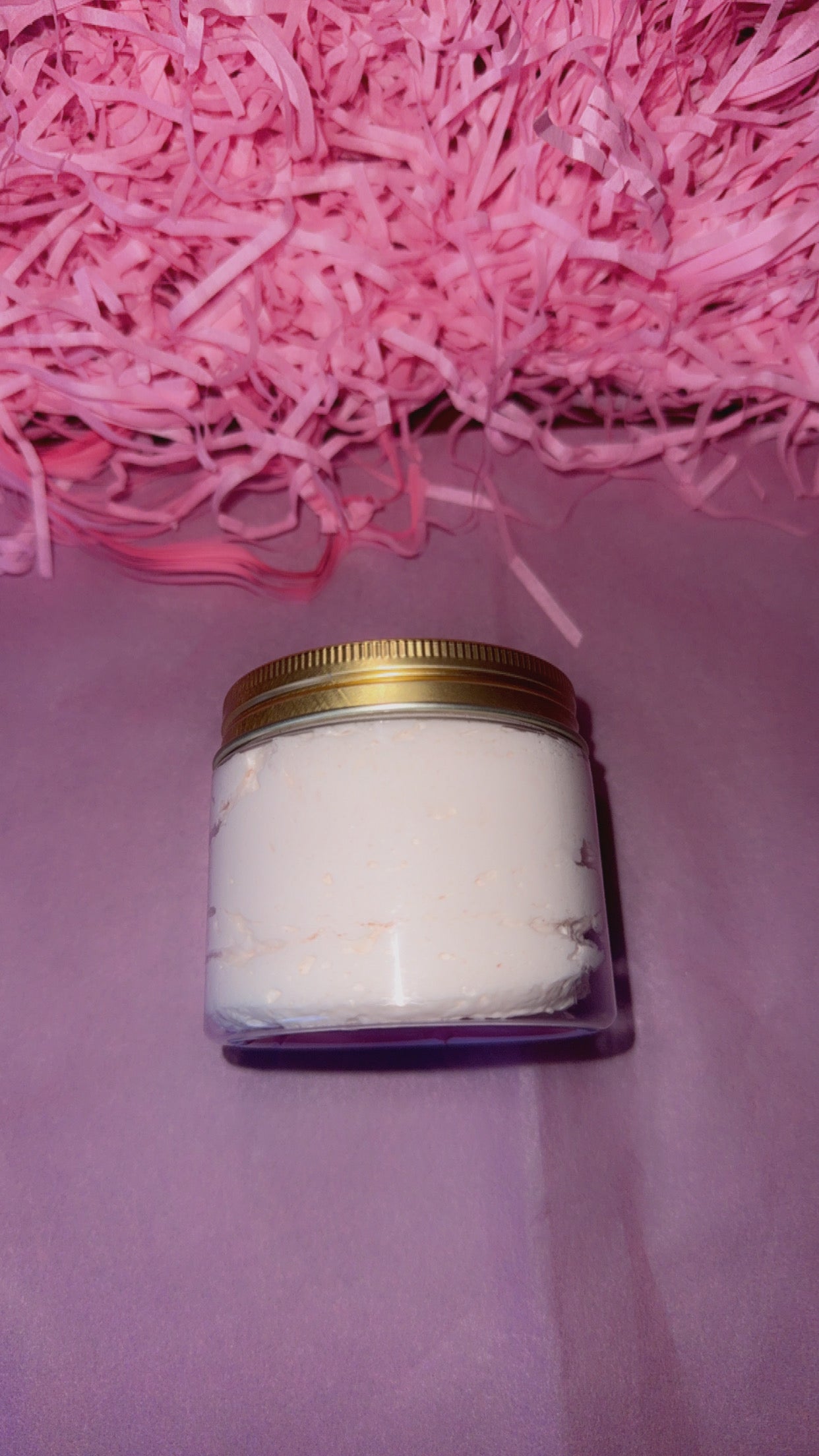 Floss Kiss Pamper Box 🍭💗 full self-care set – handmade soap, whipped body butter, whipped body scrub, wax melts & pink velvet scrunchie 🎀✨