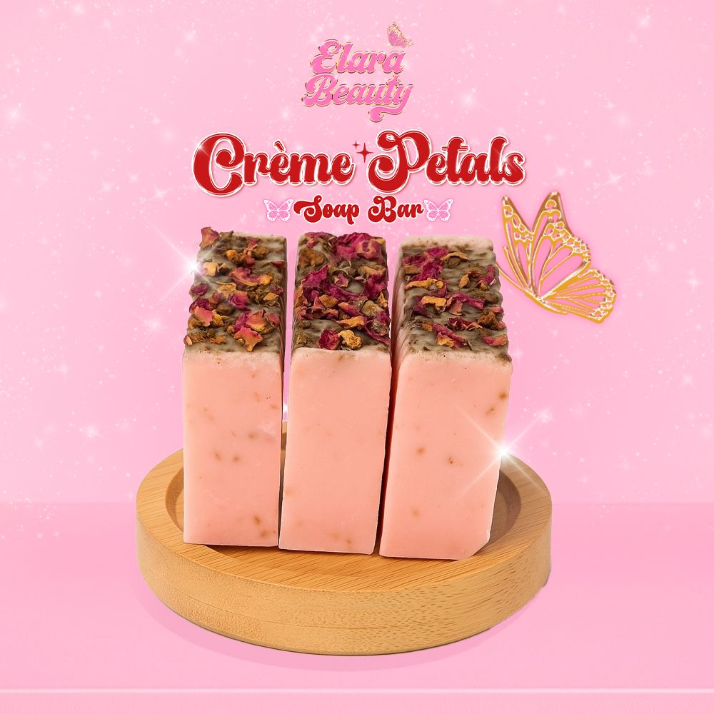 Handmade luxury strawberry milkshake scented soap bar 🍓🍦 gentle exfoliation, softening shea and cocoa butter, soft skin glow ✨